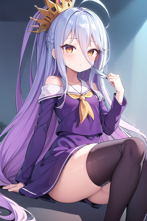 01702-1553074978-((masterpiece, best quality)), (ultra-detailed_1.2), , Shiro, shiro_(no_game_no_life), No Game No Life, purple clothes, long hai.png