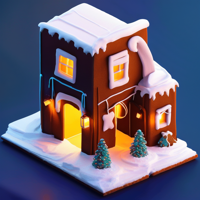 gingerbread house